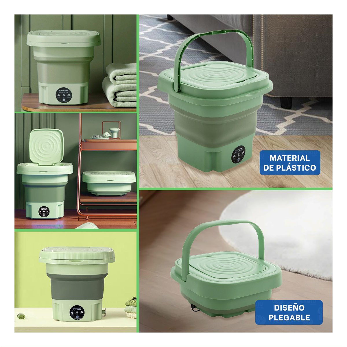 PACK2 EQUIPO DE ACERO INOXIDABLE 500ML TURCO VERDE Y PLASTICO PARA LA GENTE Y+PAPEL REGALO - 3