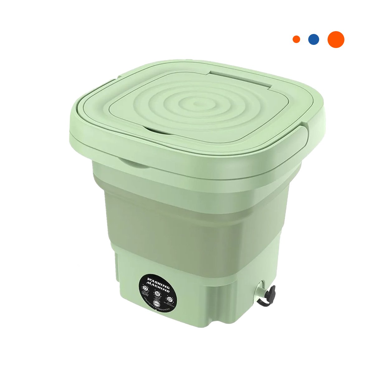 PACK2 ACCESORIO DE PLASTICO Y ACERO INOXIDABLE 500ML VERDE TURCO PARA BARRA Y+REGALO STICKER - 2