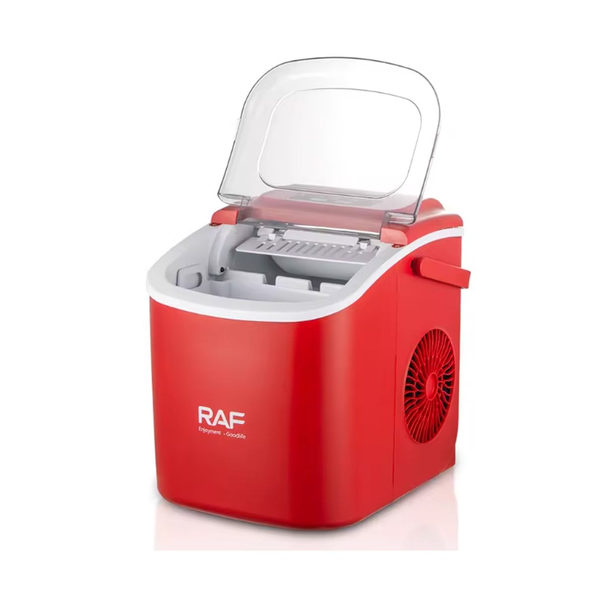 GENERADOR DE PLASTICO PARA EL HOGAR ROJO CON HIELO Y TECNOLOGIA DE PUNTA YREGALO STICKER - 3