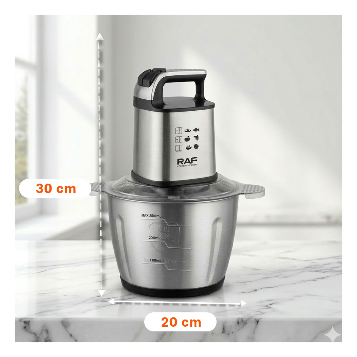 EQUIPO VERDE 500ML DE PLASTICO Y ACERO INOXIDABLE TURCO PARA SU COCINA Y+PAPEL REGALO - 4