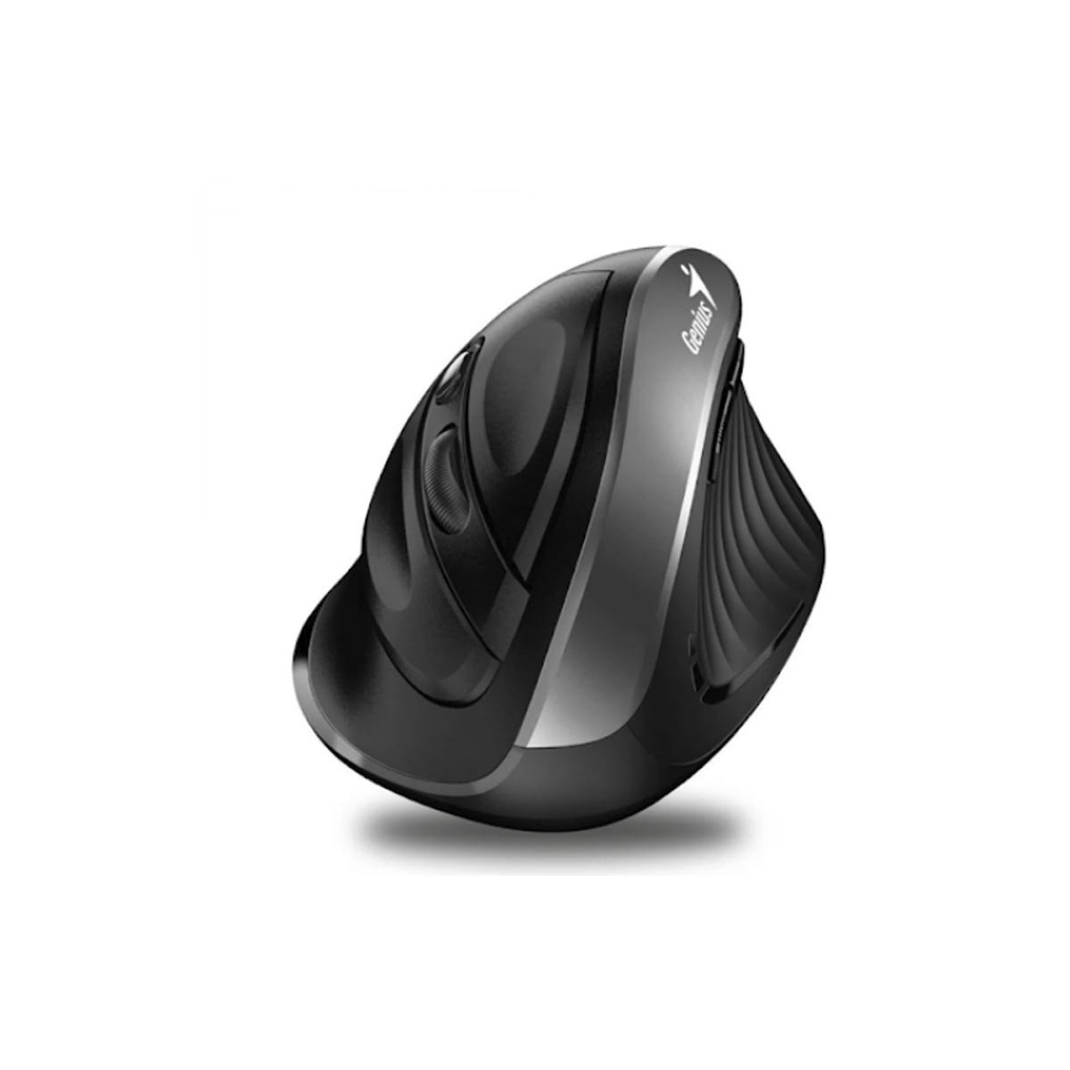 DISPOSITIVO INALAMBRICO VERTICAL NEGRO DE FORMA NATURAL PARA MUÑECA DE PC Y+REGALO STICKER - 3