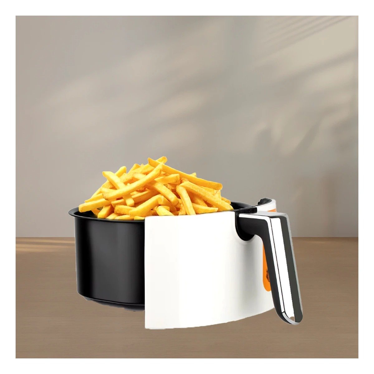 PACK2 FREIDORA DE AIRE 4L COLOR BLANCO PARA COMIDAS RAPIDAS Y SALUDABLES Y+REGALO STICKER - 5