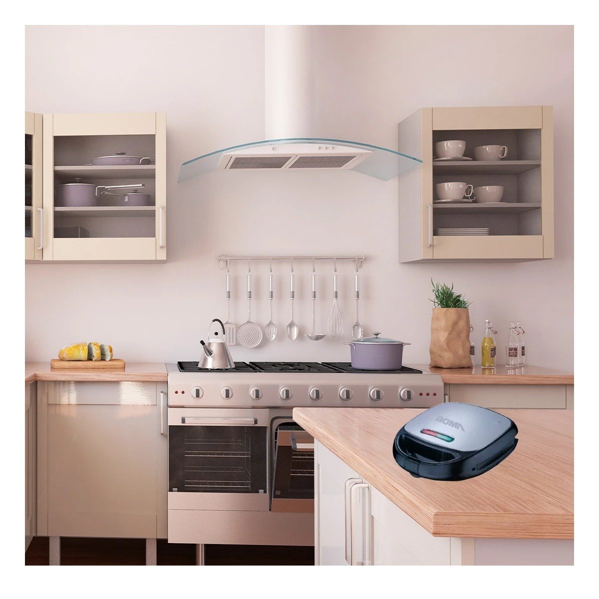 PACK2 COCINA RAPIDA 8 EN 1 CON TERMOSTATO REGULABLE Y COLOR NEGRO - 3