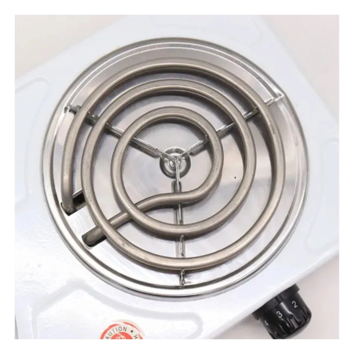 PACK2 HORNILLA ELECTRICA BLANCA COMPACTA PARA USO DIARIO EN CASA - 3
