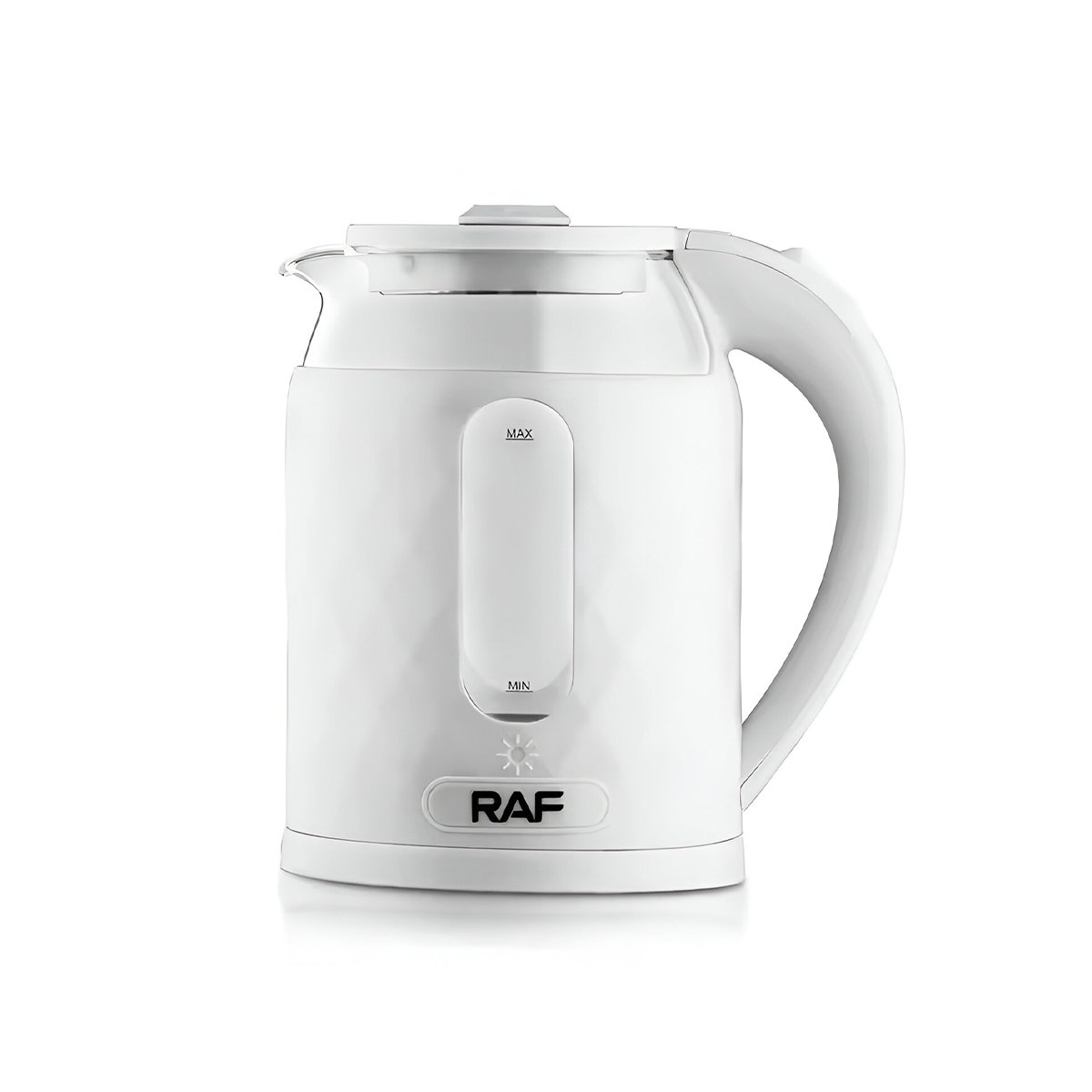 TETERA ELECTRICA VIDRIO COMPACTA Y SEGURA 2L PARA AGUA CALIENTE BLANCO Y+PAPEL REGALO - 1