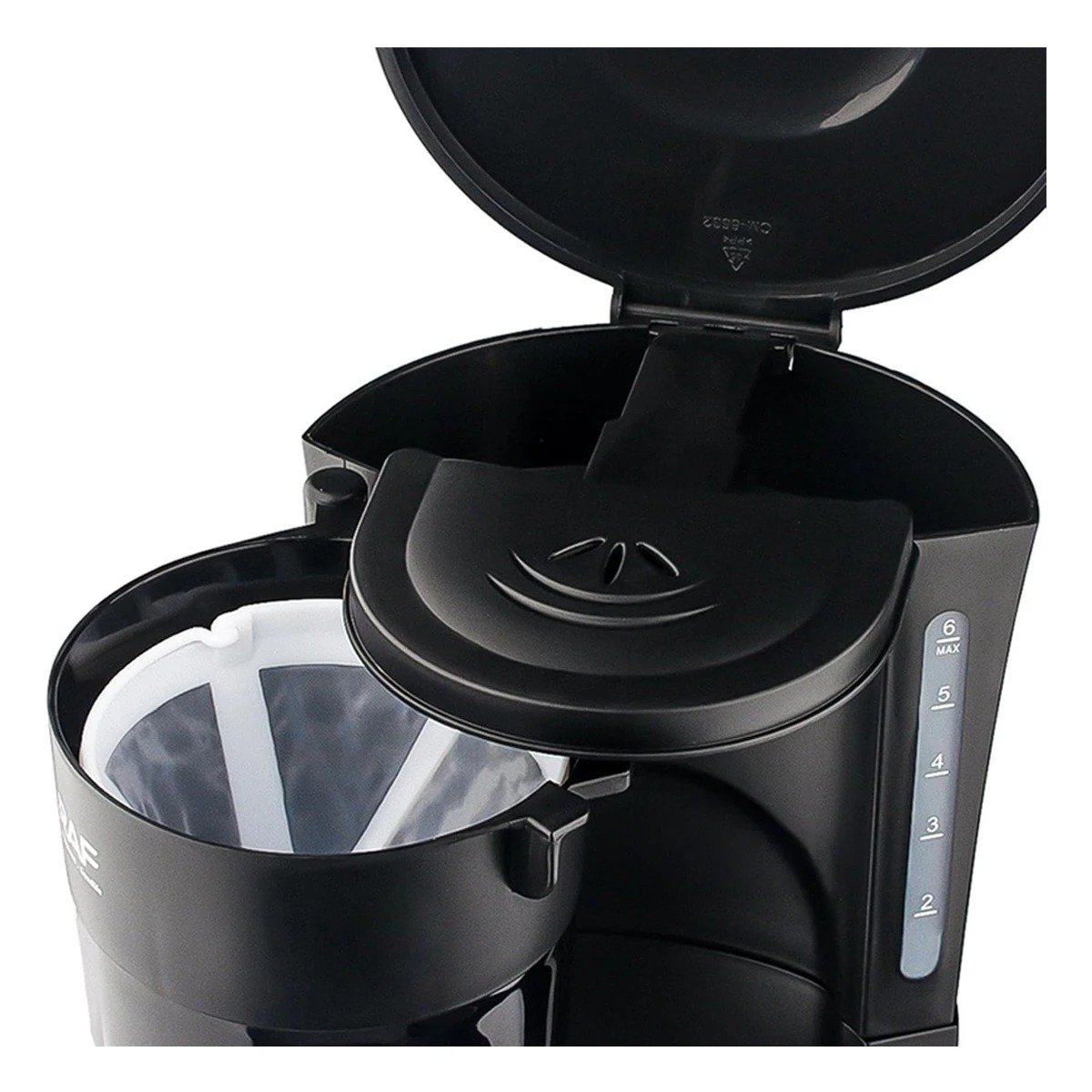 PACK2 CAFETERA COMPACTA COLOR NEGRO CON FUNCIÓN AUTOMÁTICA 1.2L Y+REGALO STICKER - 2