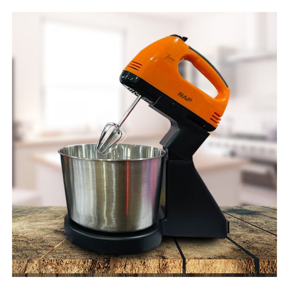 PACK2 LICUADORA MULTIFUNCIONAL PEDESTAL CON TAZON 2L COLOR NARANJA PARA COCINA - 3