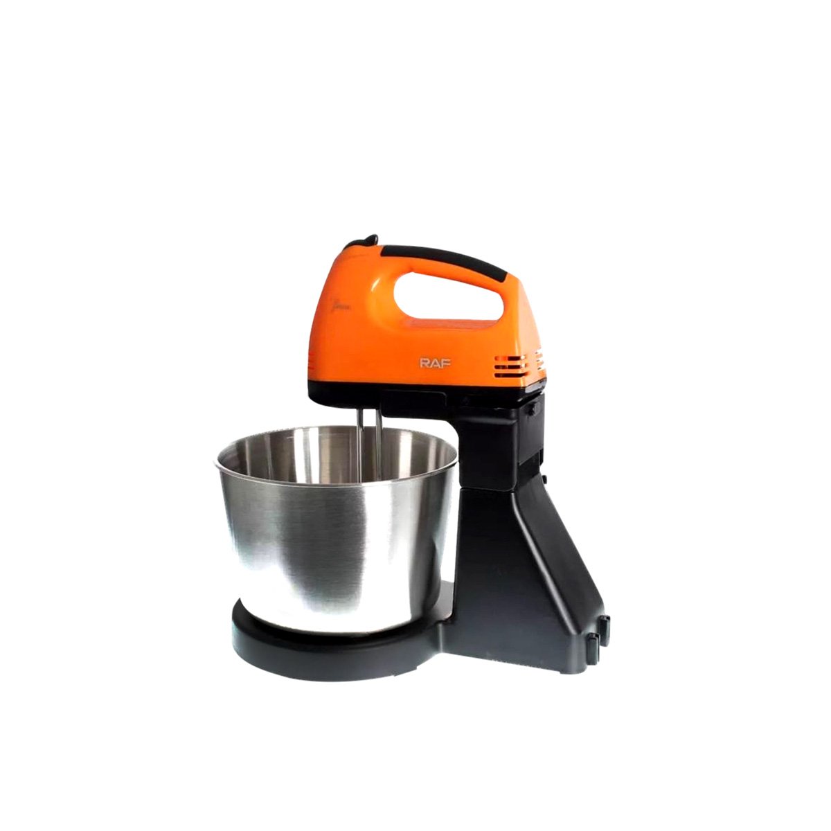 PACK2 MEZCLADORA ELECTRICA 2L PEDESTAL CON TAZON COLOR NARANJA Y+REGALO STICKER - 2