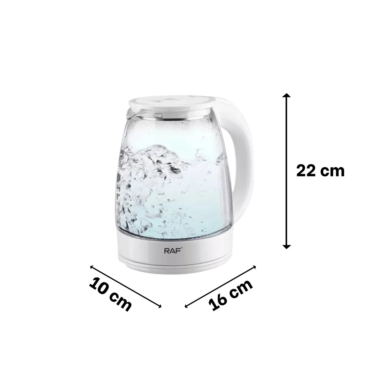 PACK2 TETERA ELÉCTRICA BLANCO CON APAGADO AUTOMÁTICO 2L Y+REGALO STICKER - 4
