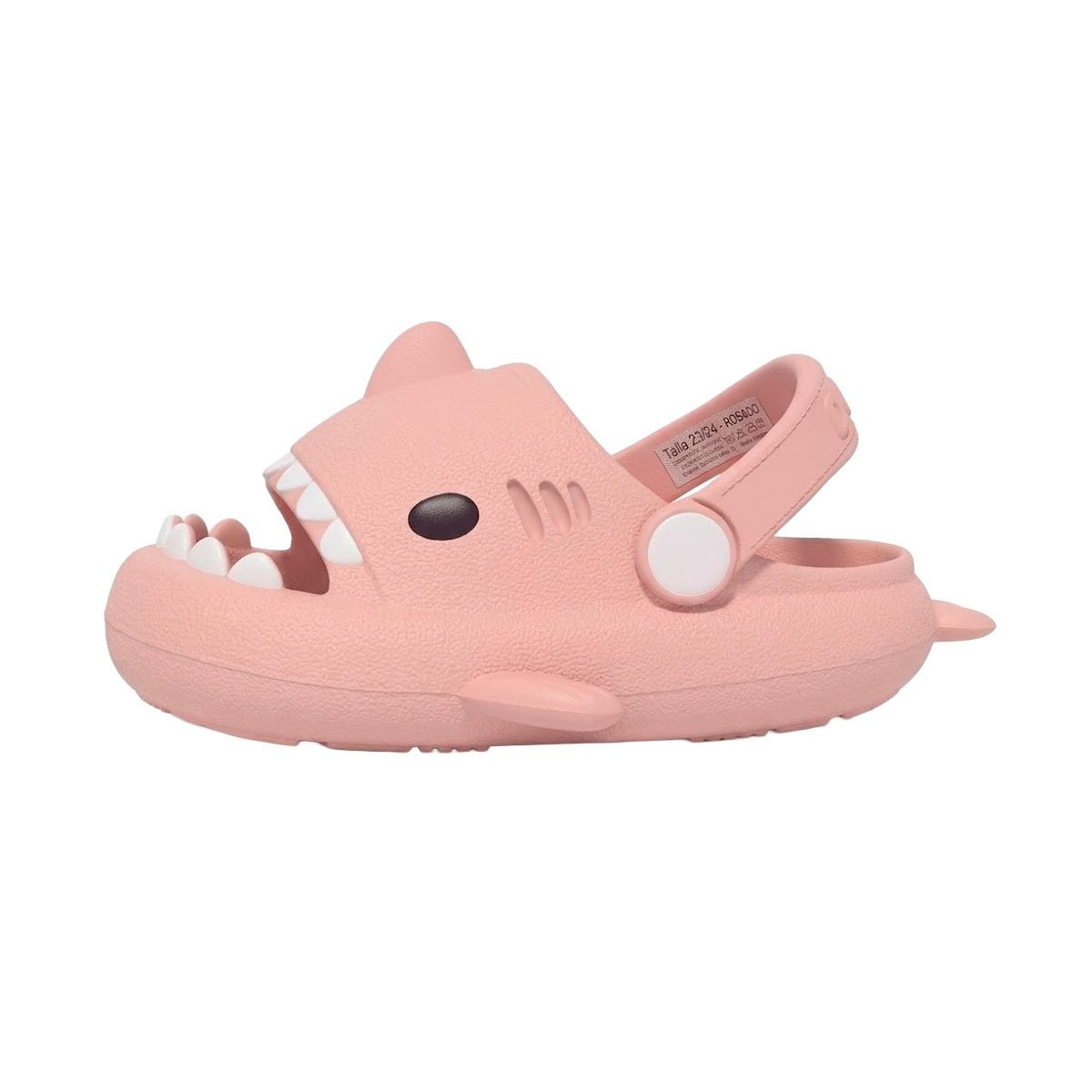 PACK2 HUARACHE DE TIBURON PARA NIÑA CON CORREA ROSADO EN LA TALLA 23 24 Y+REGALO STICKER - 2