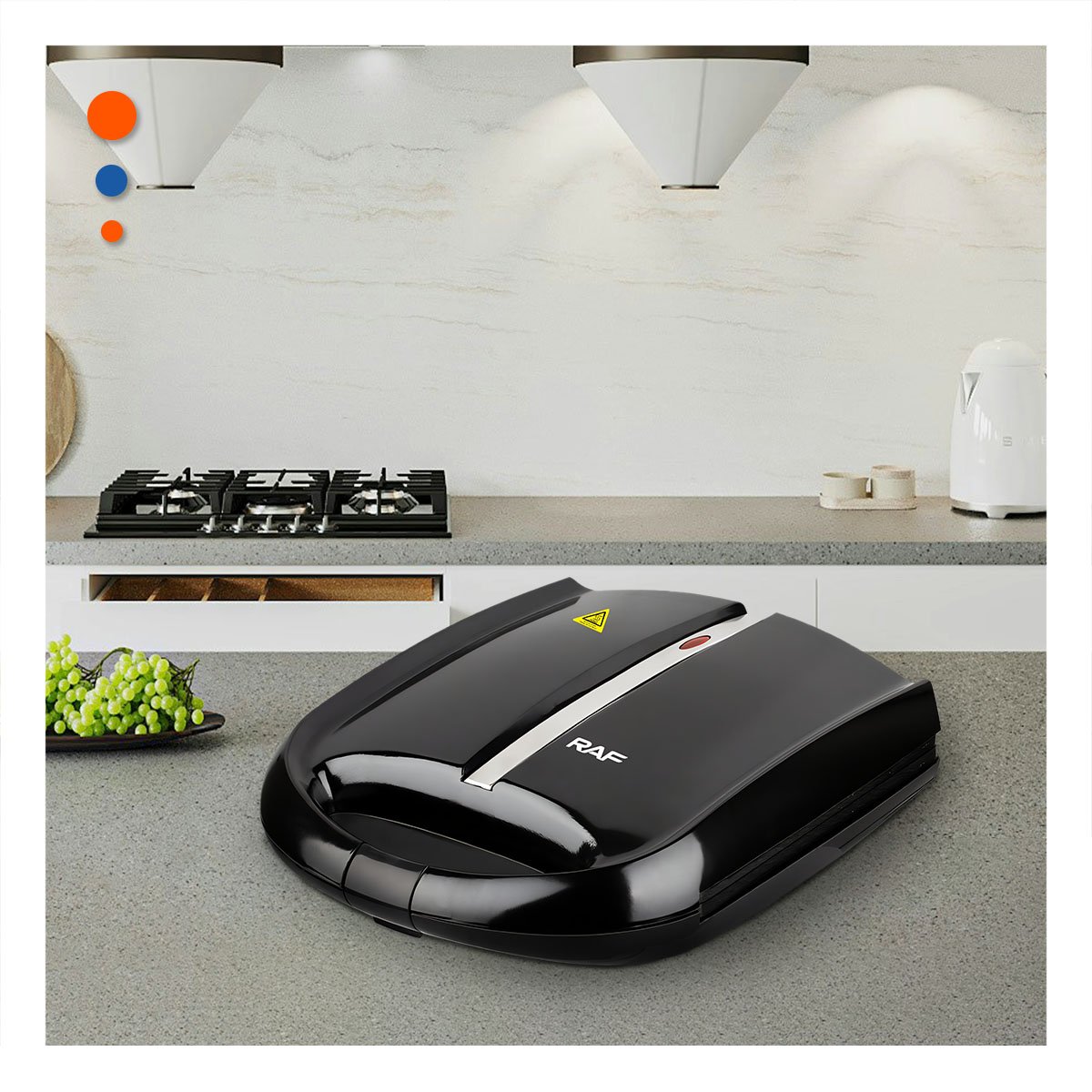 MÁQUINA COLOR NEGRO PARA MINI TORTAS CON FUNCIONAMIENTO SILENCIOSO Y EFICIENTE Y+LIGAS REGALO - 2