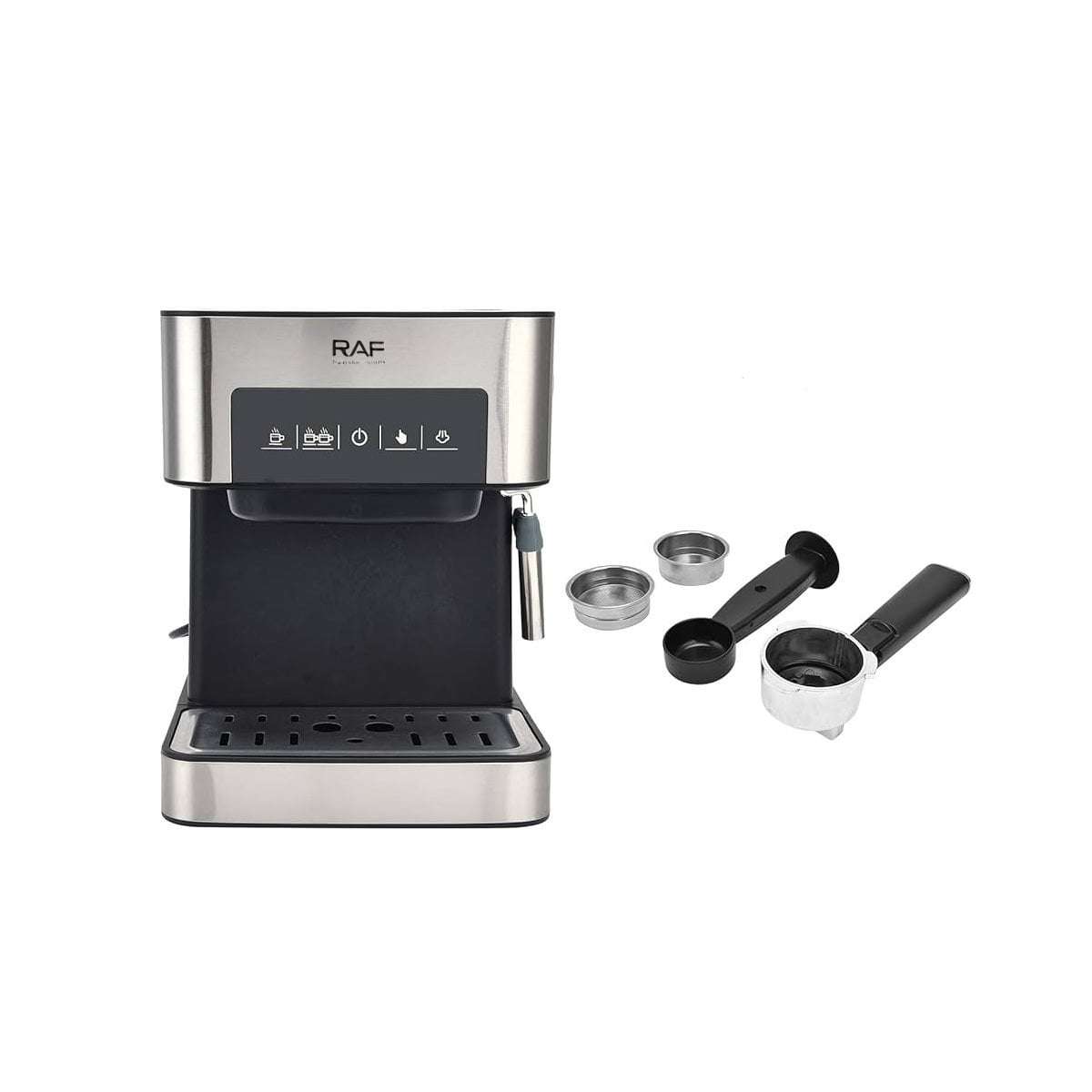 CAFETERA ELÉCTRICA 1.6L METÁLICA PARA LA CASA Y+LIGAS REGALO - 3