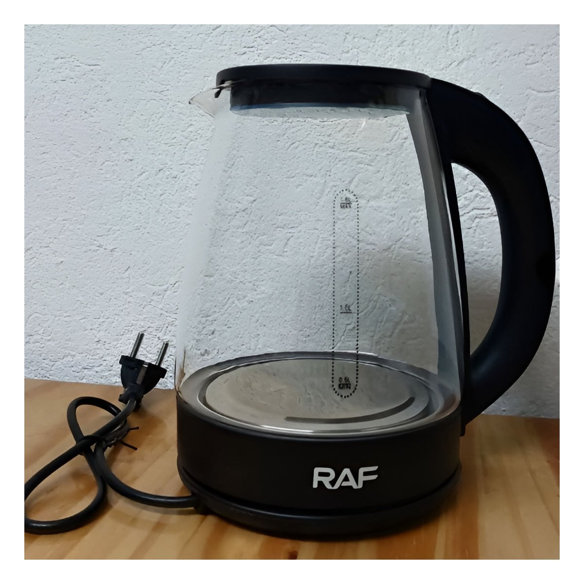 PACK2 HERVIDOR ELÉCTRICO NEGRO PARA PREPARAR BEBIDAS CALIENTES RÁPIDAMENTE 2L - 3