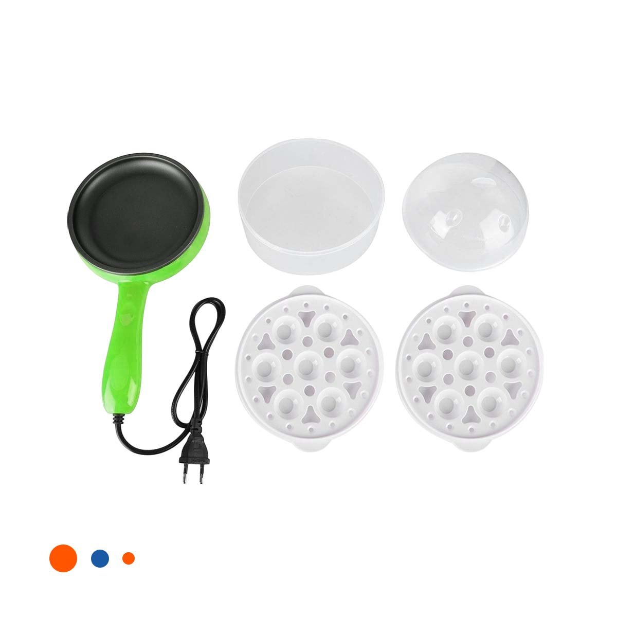 PACK2 HERVIDOR FREIDOR DE ALTO PODER VERDE LIMON CON REVESTIMIENTO Y+REGALO STICKER - 2