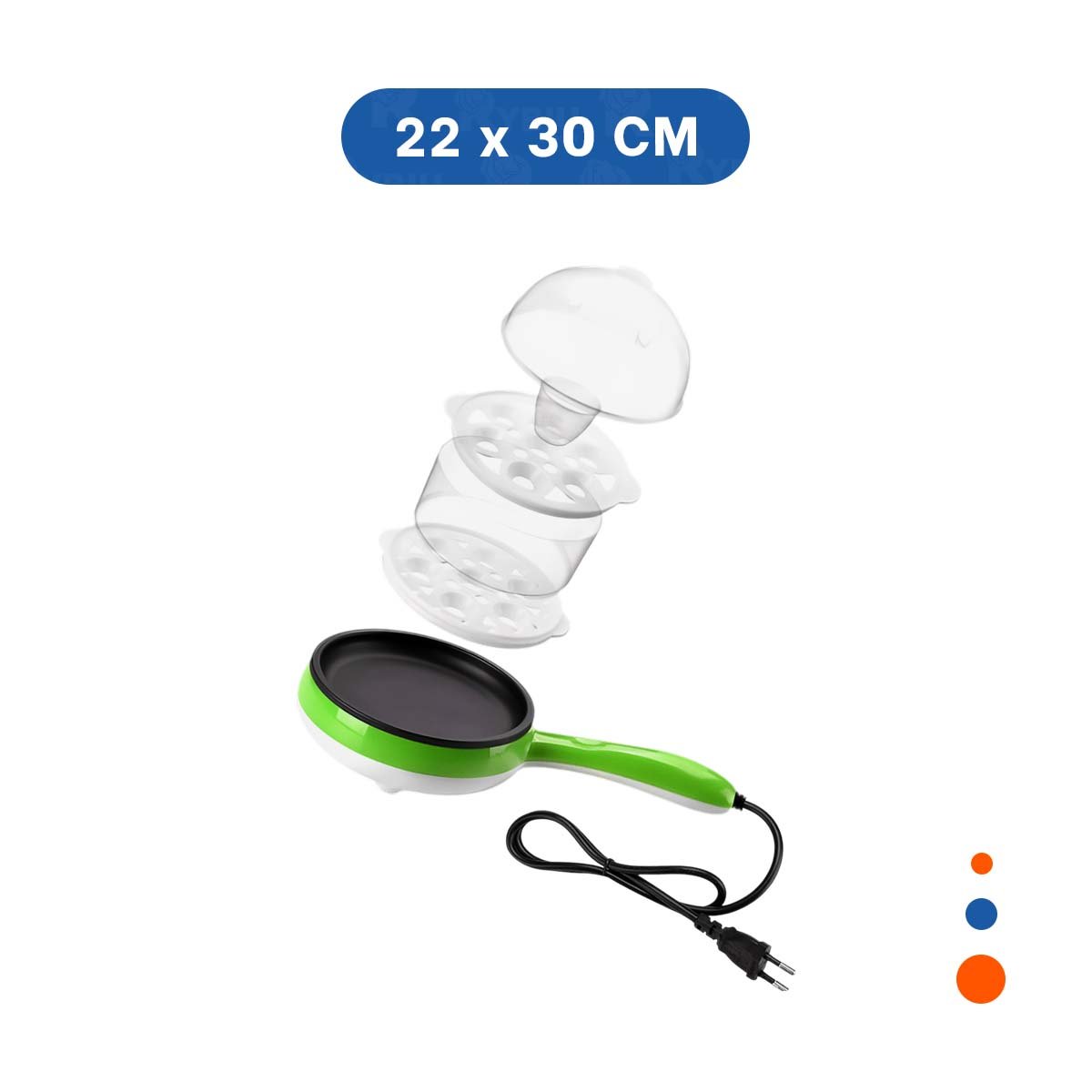 PACK2 HERVIDOR FREIDOR DE ALTO PODER VERDE LIMON CON REVESTIMIENTO Y+REGALO STICKER - 4