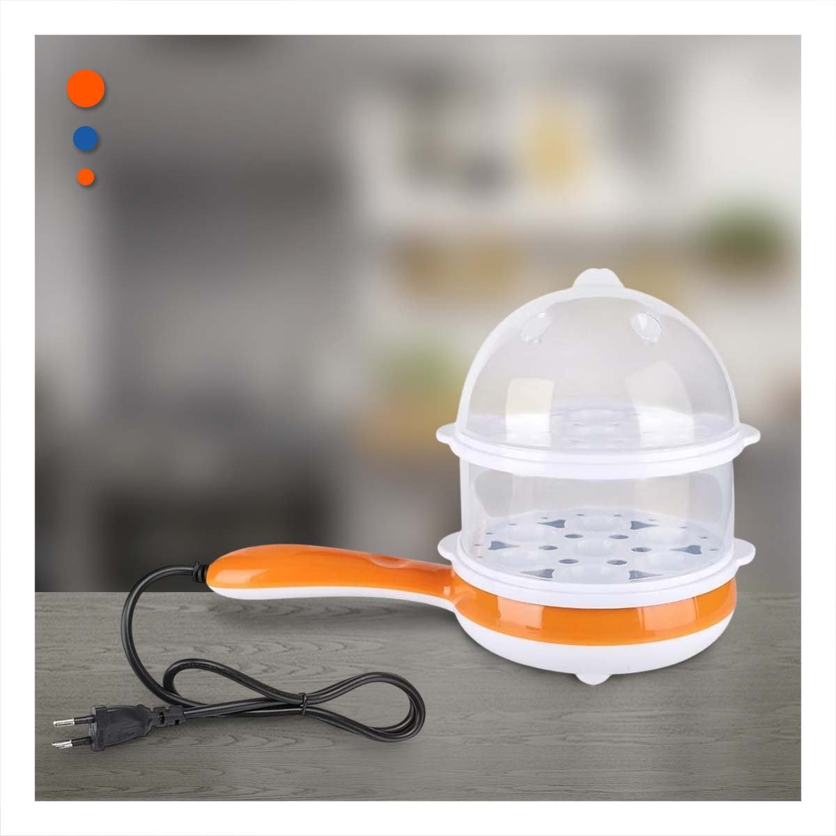 PACK6 SARTÉN 2 EN 1 NARANJA PARA FREÍR Y COCINAR - 3