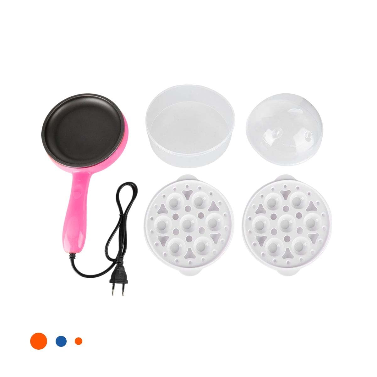 PAVA DE GRAN CALIDAD ROSADA 2 EN 1 FREIDORA PARA PREPARAR ARROZ Y BEBIDAS Y+PAPEL REGALO - 1