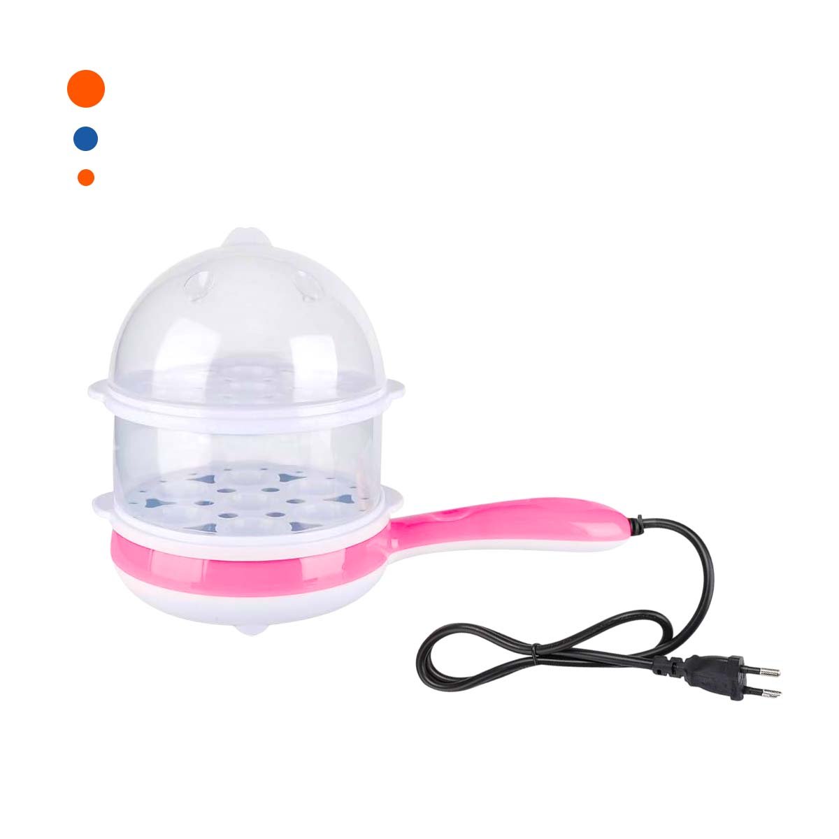 ACABADO MODERNO DE PAVA 2 EN 1 ROSADA FREIDORA PARA DECORACION DE LA CASA Y+LIGAS REGALO - 3