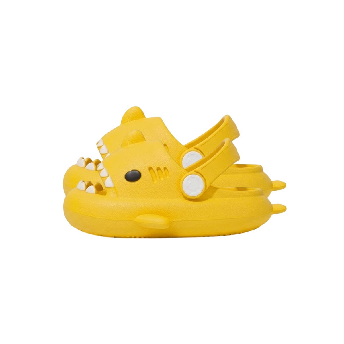 PACK4 HUARACHE INFANTIL DE TIBURON CON CORREA COLOR AMARILLO TALLA 31 MAS 32 Y+PAPEL REGALO - 3