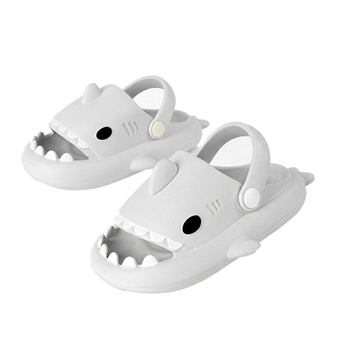 CALZADO INFANTIL CON CORREA BLANCO TIBURON TALLA 21 22 DE SUELA MUY SEGURA Y+LIGAS REGALO - 3