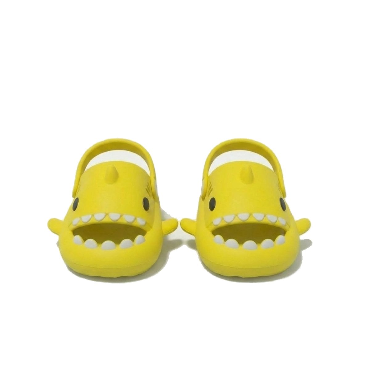 OJOTA DE TIBURON TALLA 29 A 30 COLOR AMARILLO CON CORREA PARA NIÑOS PASEO Y+LIGAS REGALO - 3