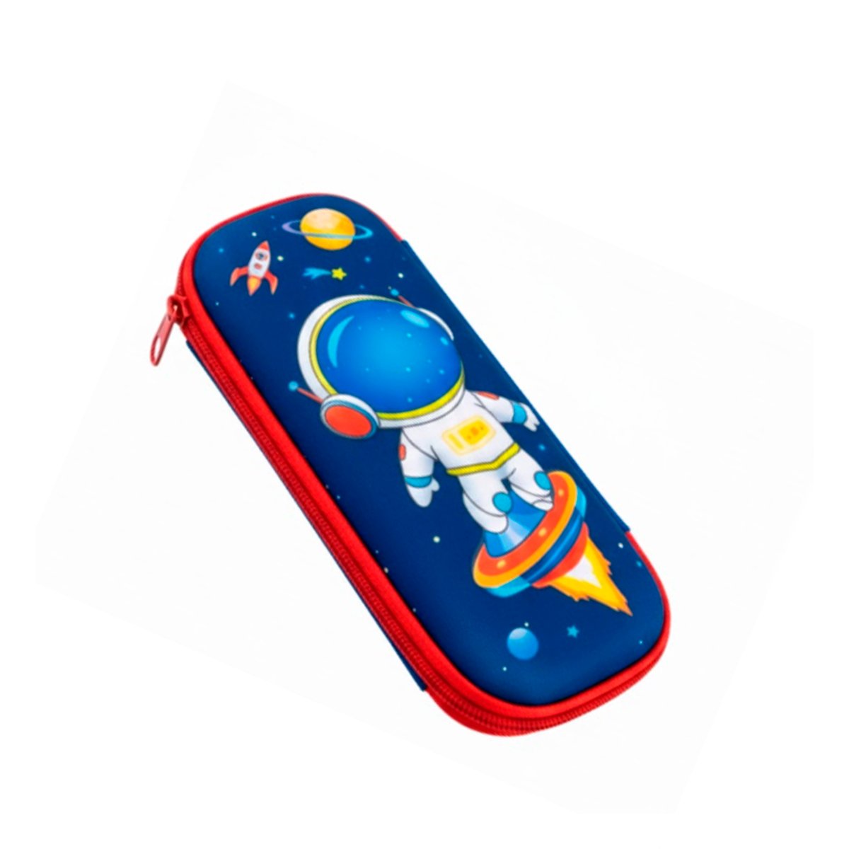 PACK4 ACCESORIO INFANTIL ASTRONAUTA AZUL ALTO RELIEVE CON DISENO LINDO PRACTICO Y+PAPEL REGALO - 3