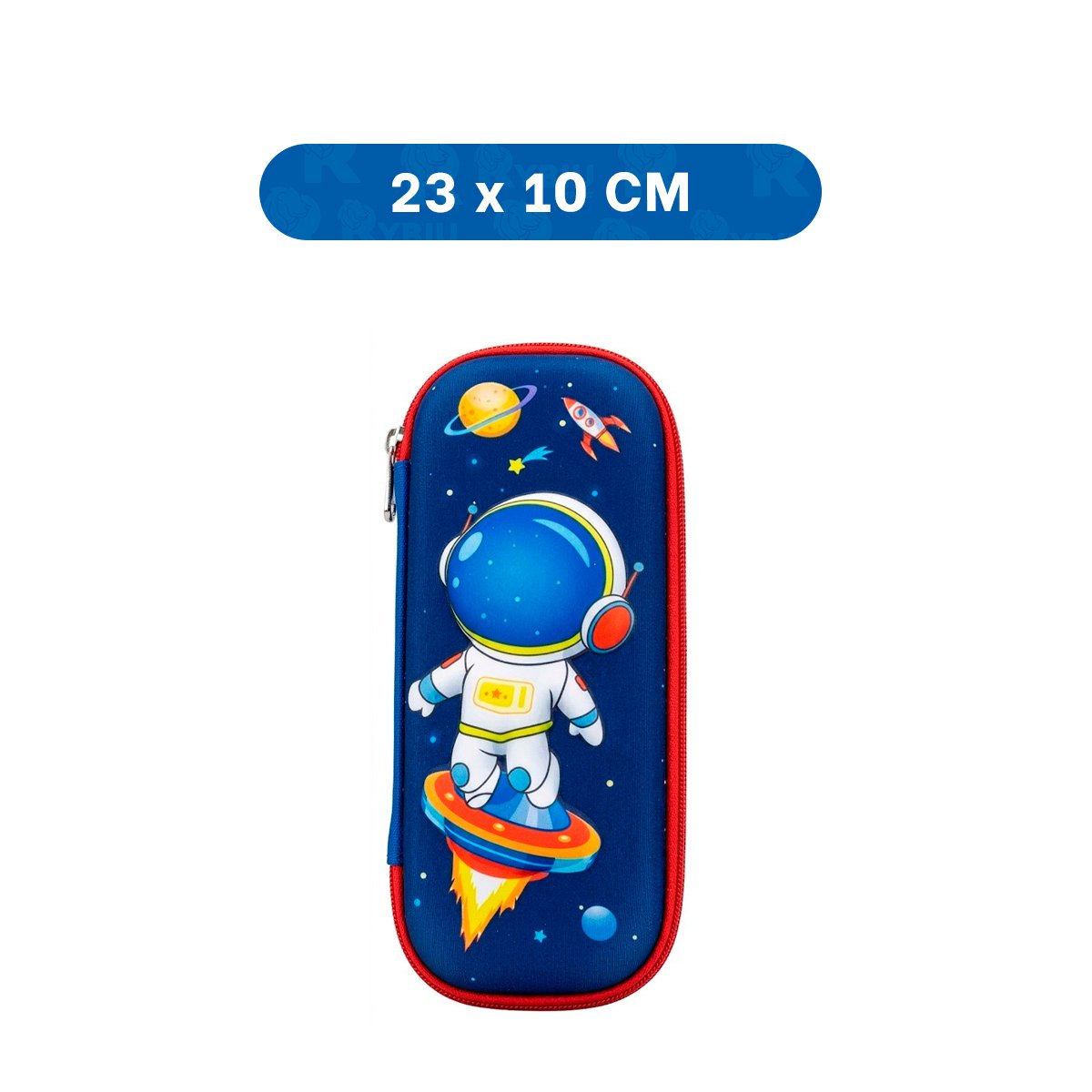 PACK6 ACCESORIO MODERNO ASTRONAUTA AZUL ALTO RELIEVE CON ESTILO ATRACTIVO - 4