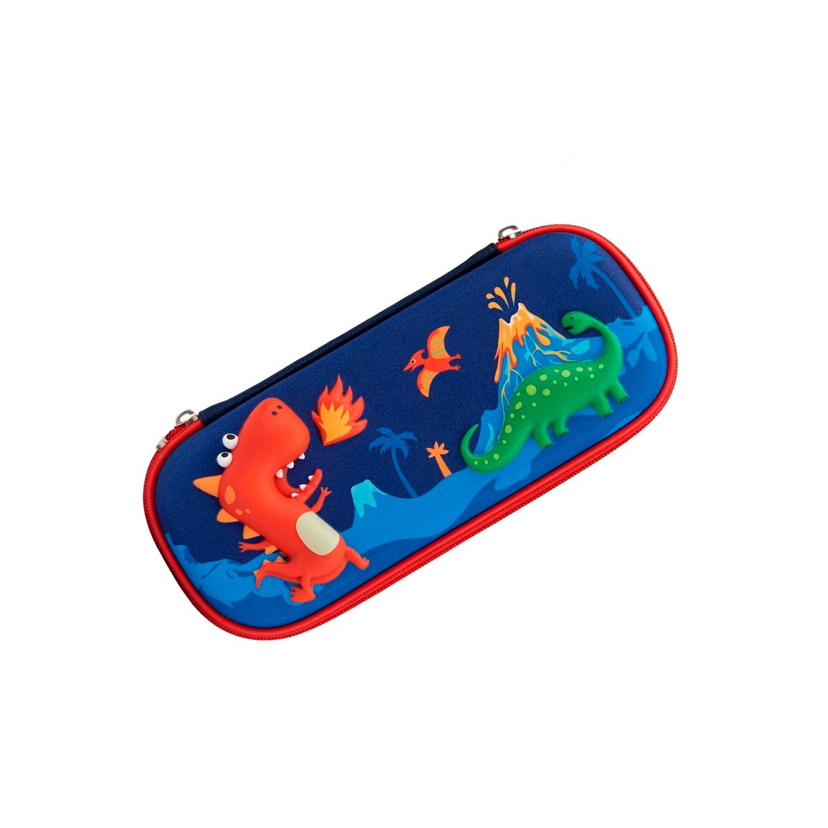 PACK4 ACCESORIO INFANTIL DINOS AZUL ALTO RELIEVE CON DISENO LINDO PRACTICO Y+PAPEL REGALO - 3
