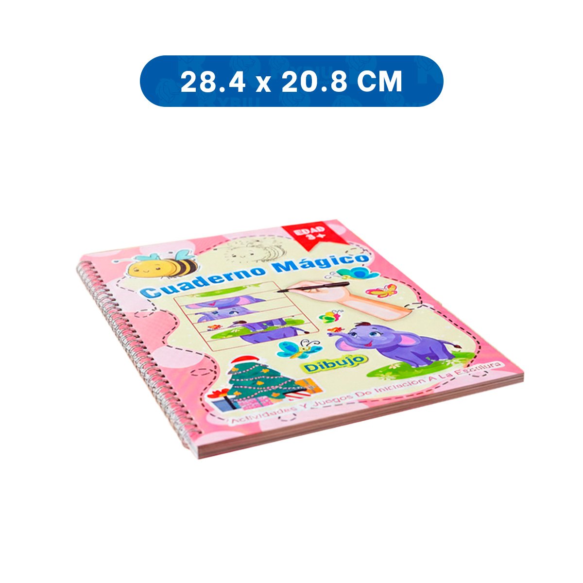 PACK6 PRODUCTO ROSADO CUADERNO MAGICO PARA USO ESCOLAR - 4