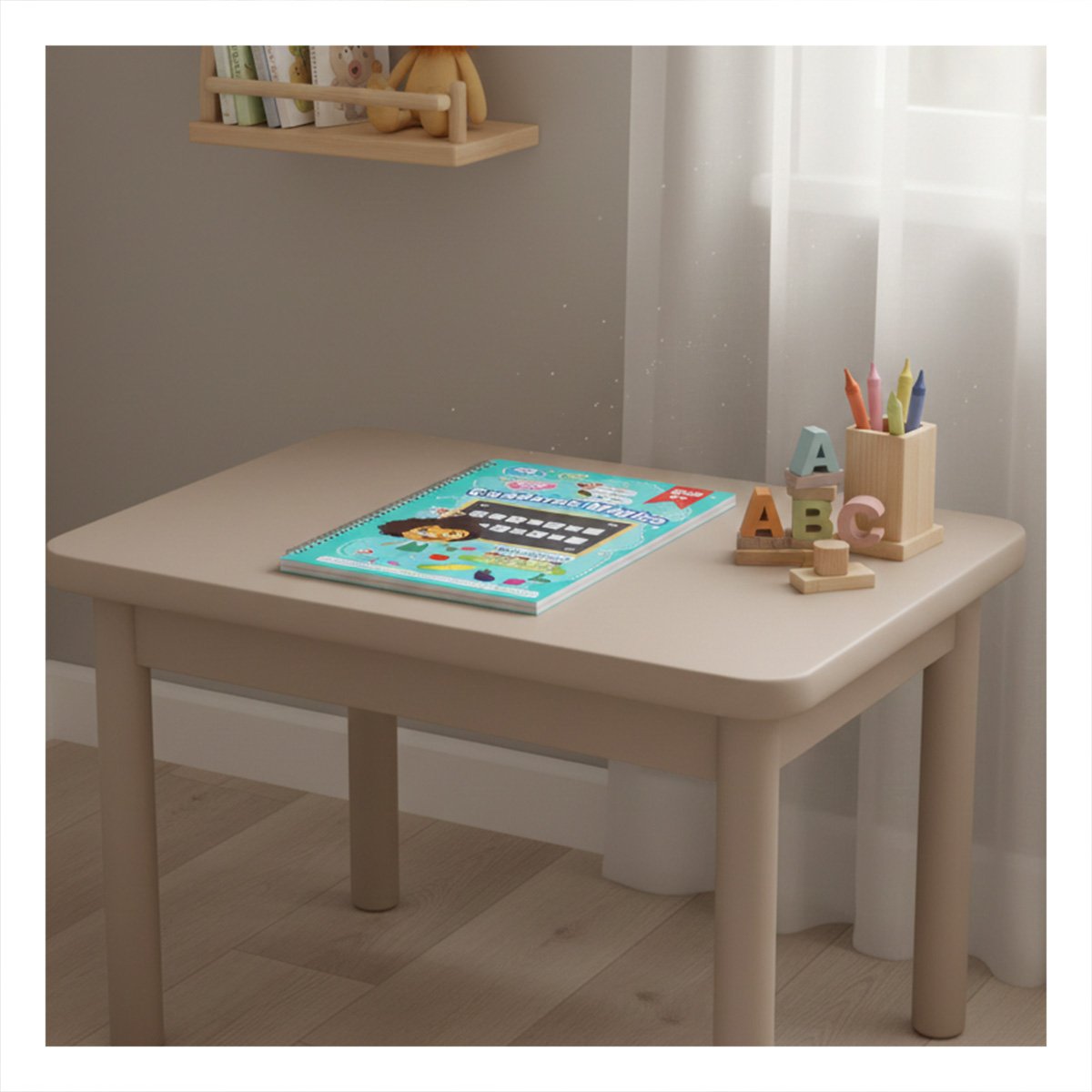 PACK2 FORMATO CELESTE CUADERNO MAGICO PARA PRACTICA INFANTIL Y+PAPEL REGALO - 2