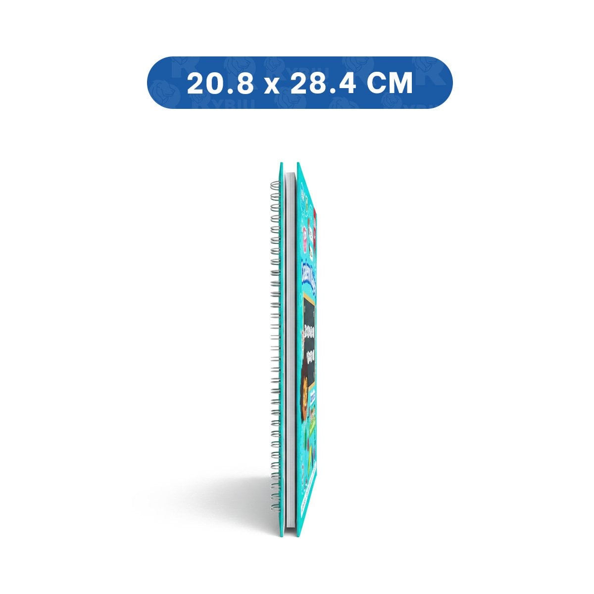 PACK12 COMPLEMENTO CELESTE CUADERNO MAGICO PARA ESCRITURA Y+PAPEL REGALO - 4