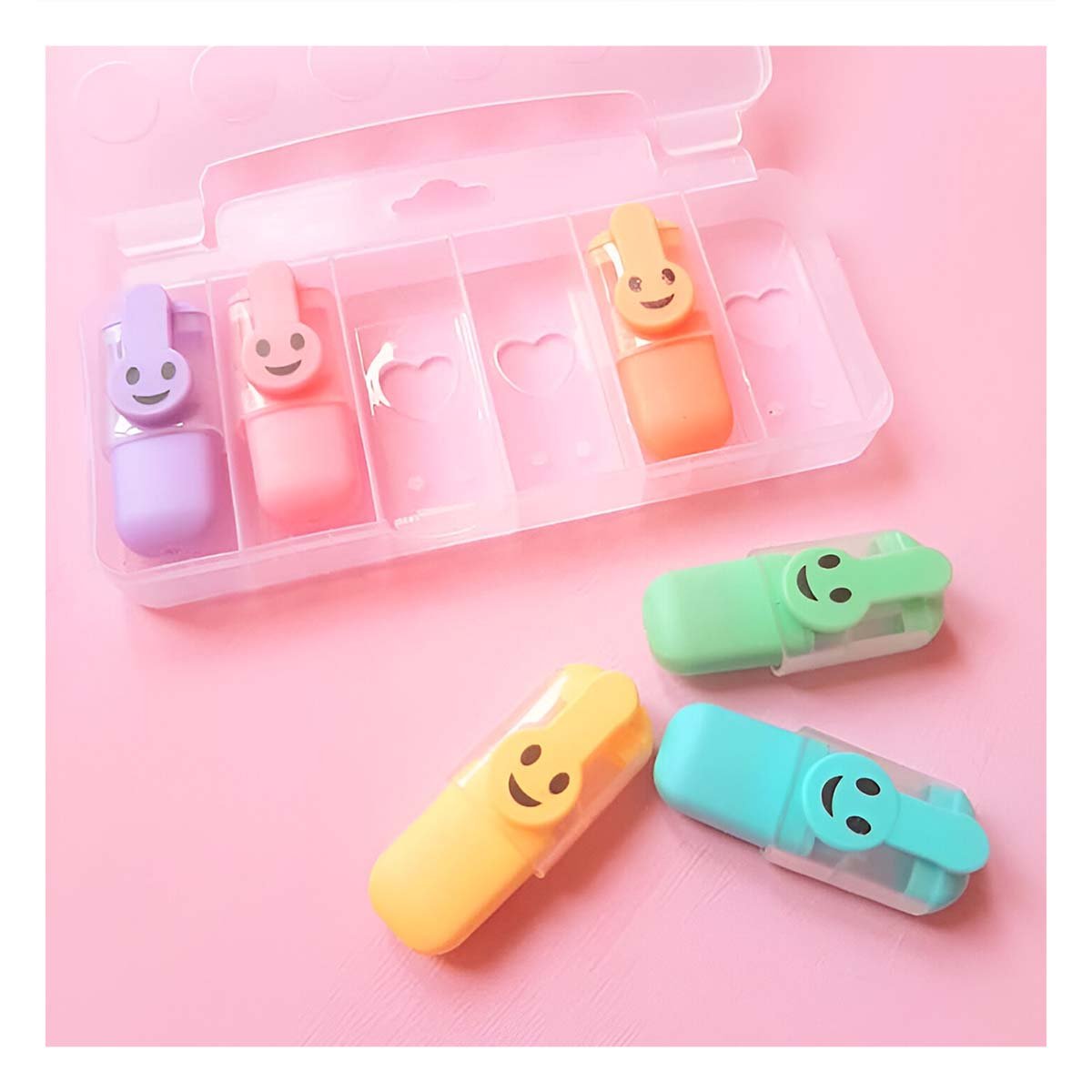 PACK2 STUDY PASTELES CARITAS 6 COLORES SET ESCOLAR PERU APRENDIZAJE - 5