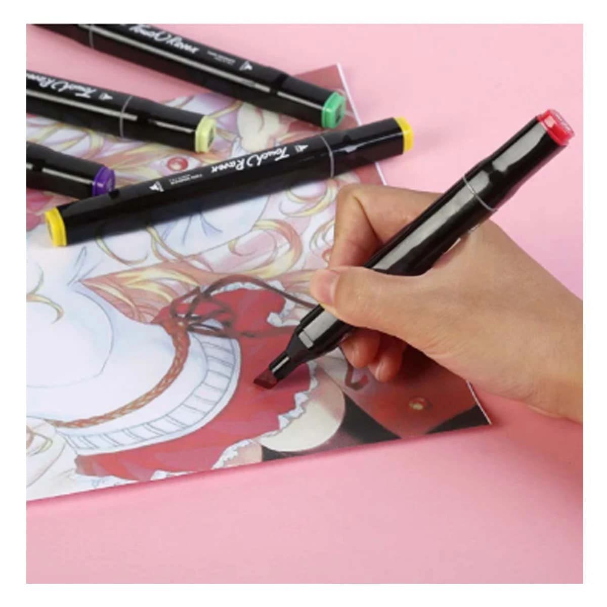 ROTULADORES PROFESIONALES LETTERING 24 UNIDADES TOUCH Y+PAPEL REGALO - 3