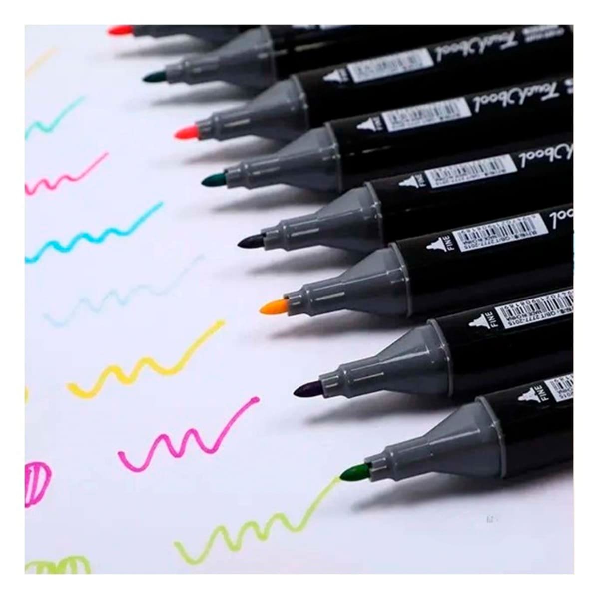 ROTULADORES PROFESIONALES LETTERING 262 UNIDADES TOUCH Y+PAPEL REGALO - 3