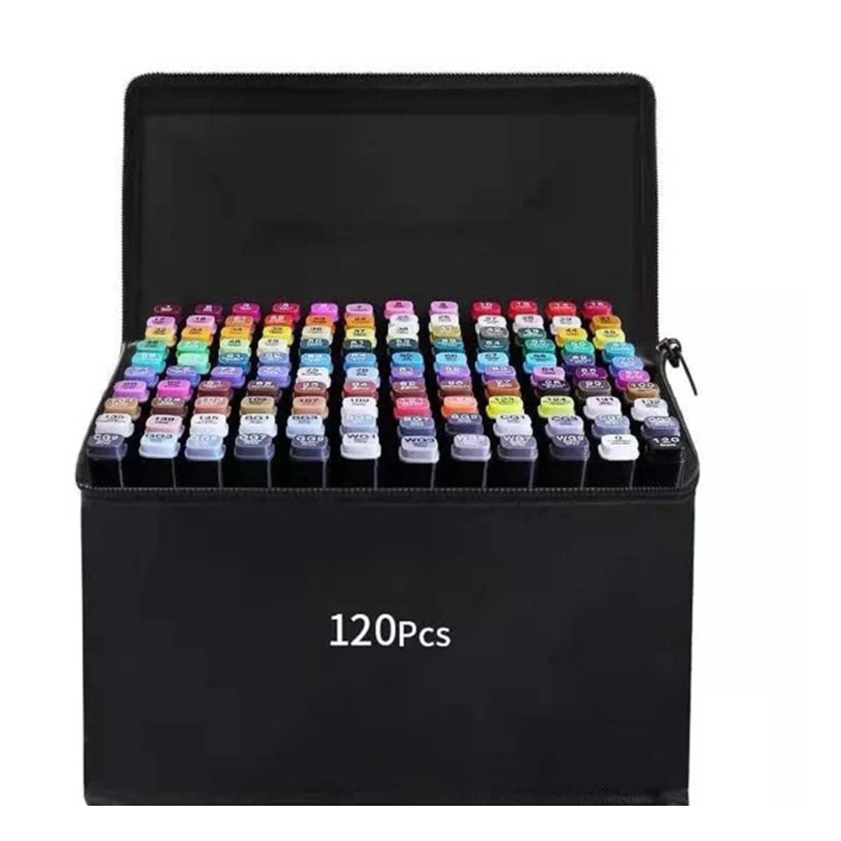 PACK6 COLECCION DOBLE PUNTA LETTERING ARTISTICO 120 UNIDADES TOUCH Y+REGALO STICKER - 2