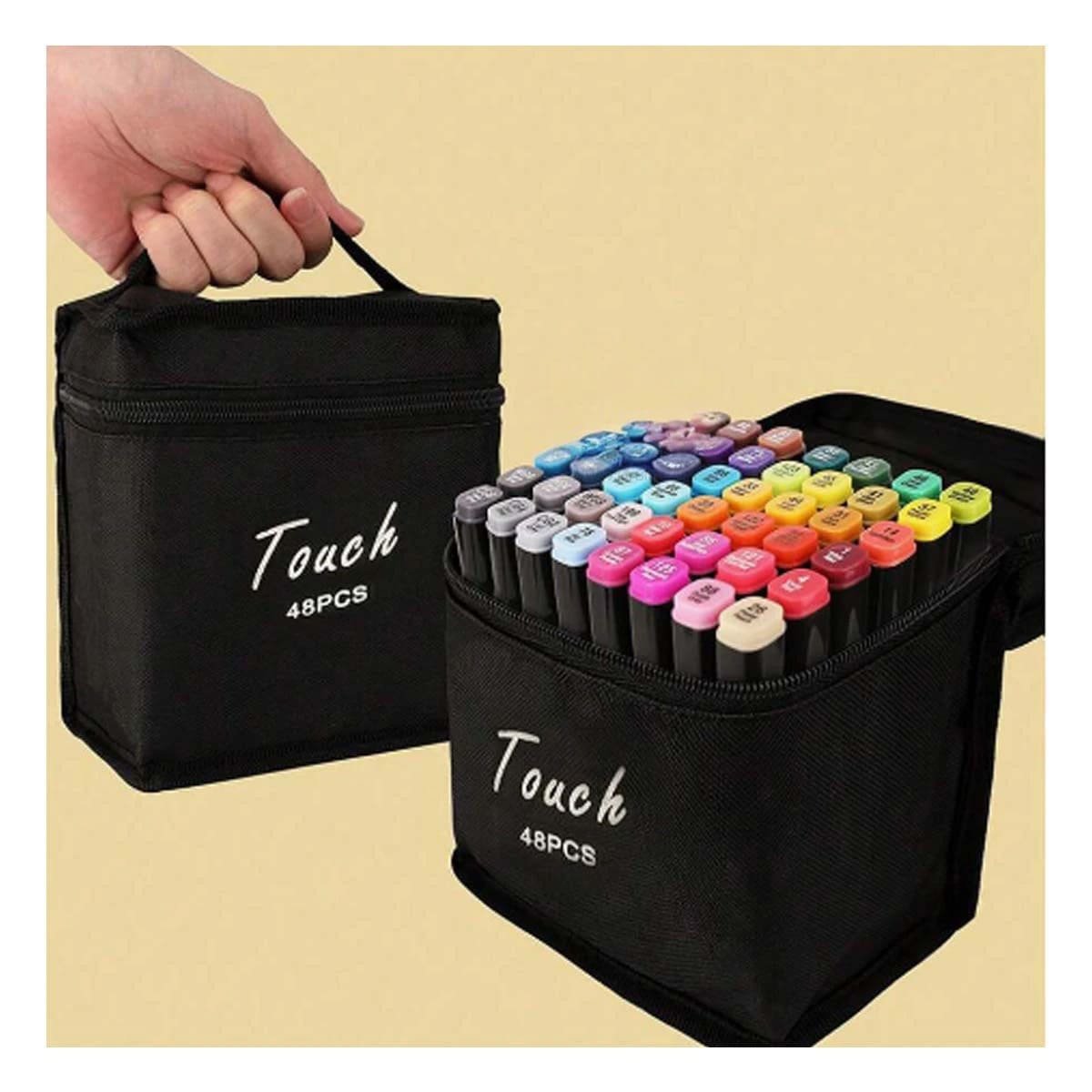 PACK2 COLECCION PROFESIONAL LETTERING 48 UNIDADES DOBLE PUNTA TOUCH - 5