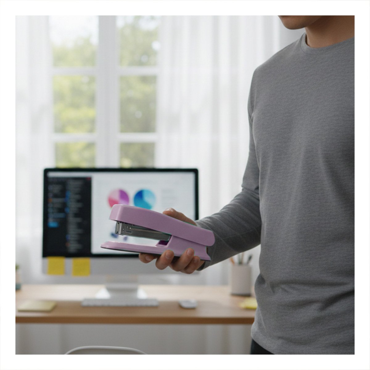 DISENO ROSADO BEBE PARA 35 HOJAS OFICINA ESCOLAR Y+PAPEL REGALO - 5