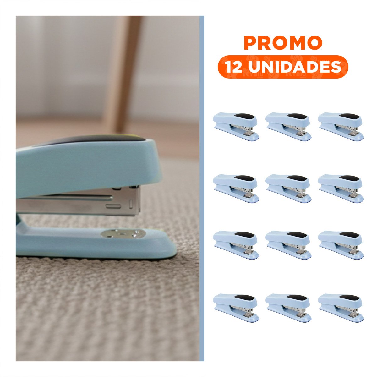 PACK12 MANUAL CELESTE BEBE PARA 35 HOJAS OFICINA DIARIO Y+REGALO STICKER - 1