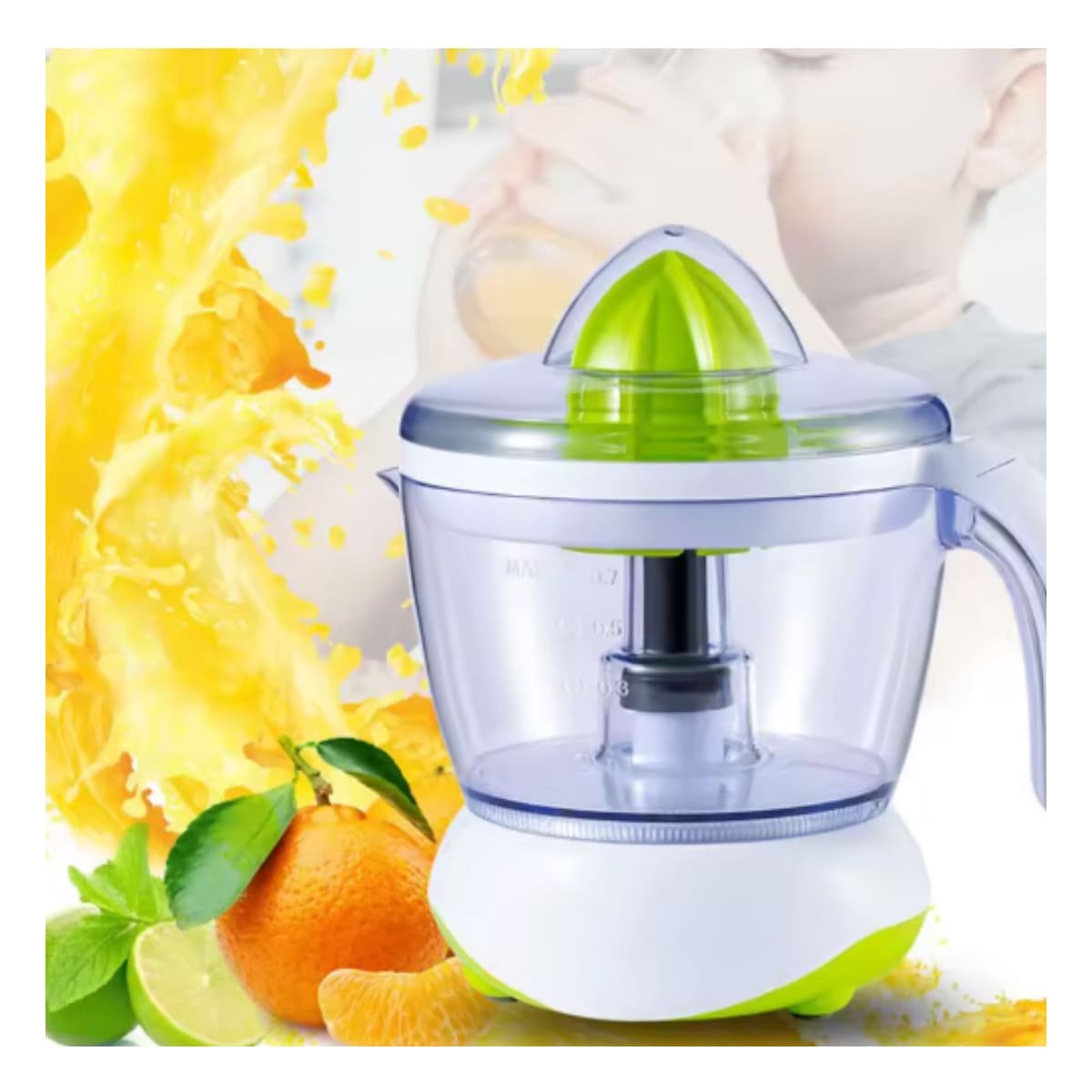 PACK6 JUGUERA DE COCINA ELECTRICA 1200ML BLANCO BOMA Y+PAPEL REGALO - 2