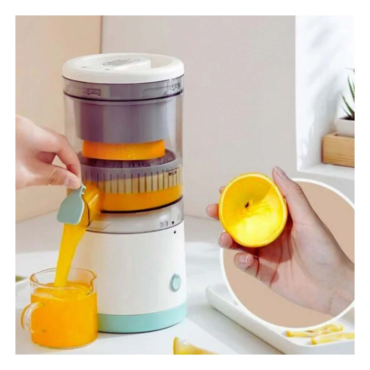 PACK4 APARATO PARA JUGO DE NARANJAS ELECTRICO EN CASA Y+PAPEL REGALO - 2