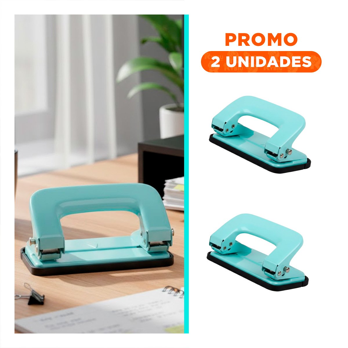 PACK2 PRACTICO CELESTE BEBE PARA 11 HOJAS PAPELERIA - 1