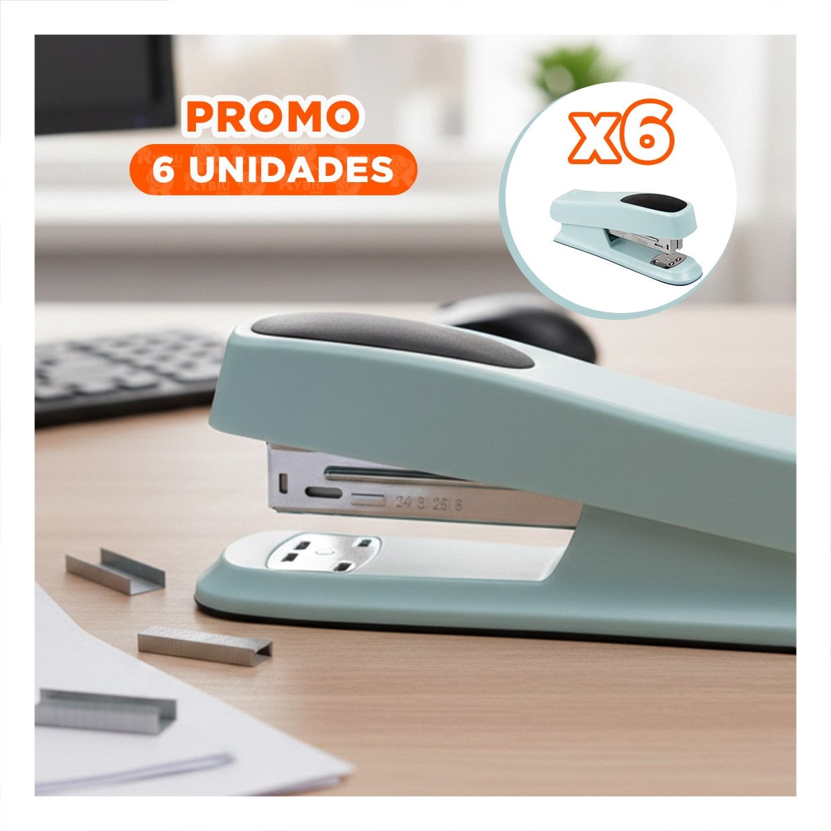 PACK6 ESCOLAR VERDE BEBE PARA 35 HOJAS CUADERNOS DOCUMENTOS Y+REGALO STICKER - 1