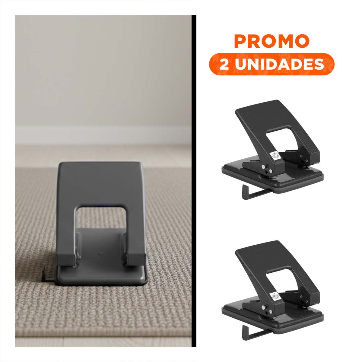 PACK2 PRACTICO NEGRO PARA 11 HOJAS PAPELERIA - 1