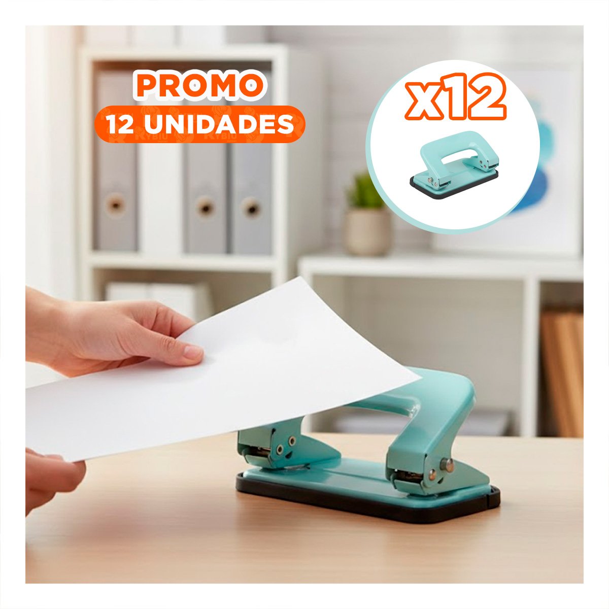 PACK12 ESCRITORIO VERDE BEBE PARA 11 HOJAS OFICINA ESCOLAR - 1