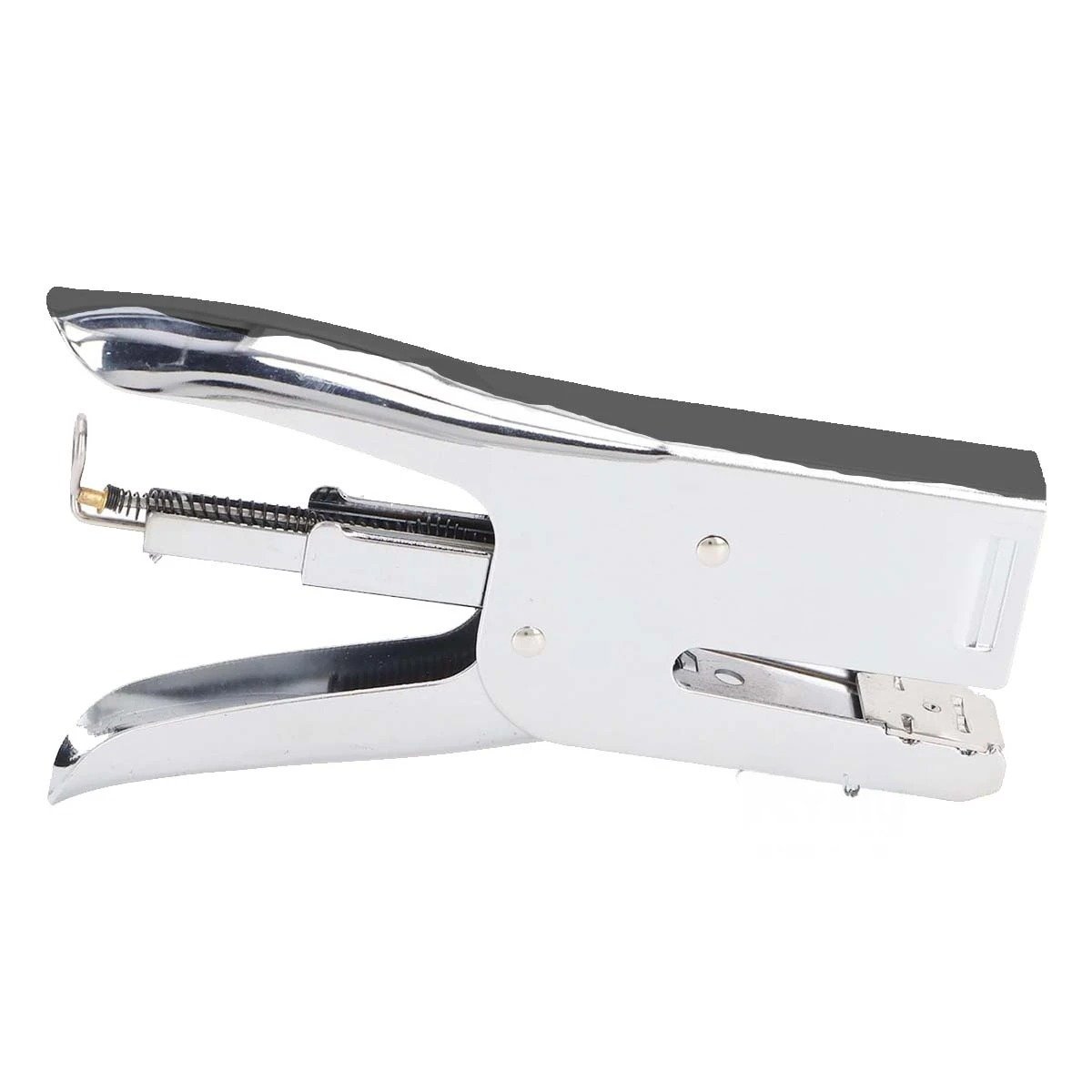 PACK4 ALICATE METALICO ENGRAPADOR 25 HOJAS PLATEADO Y+PAPEL REGALO - 3