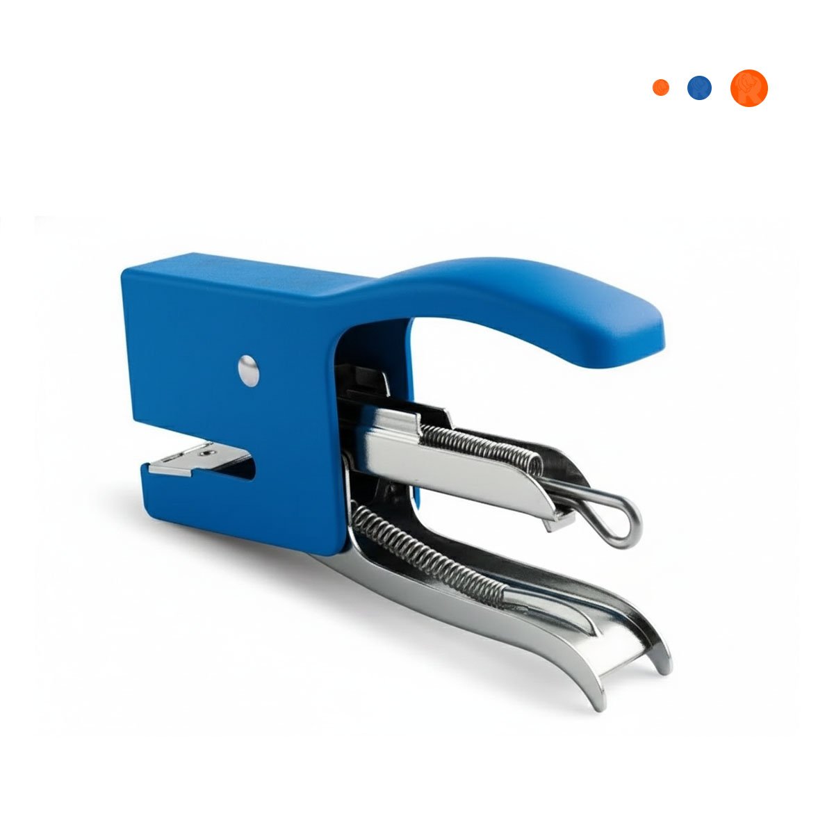 ESTILO MINI TIPO ALICATE AZUL PARA 15 HOJAS ESCRITORIO Y+REGALO STICKER - 3
