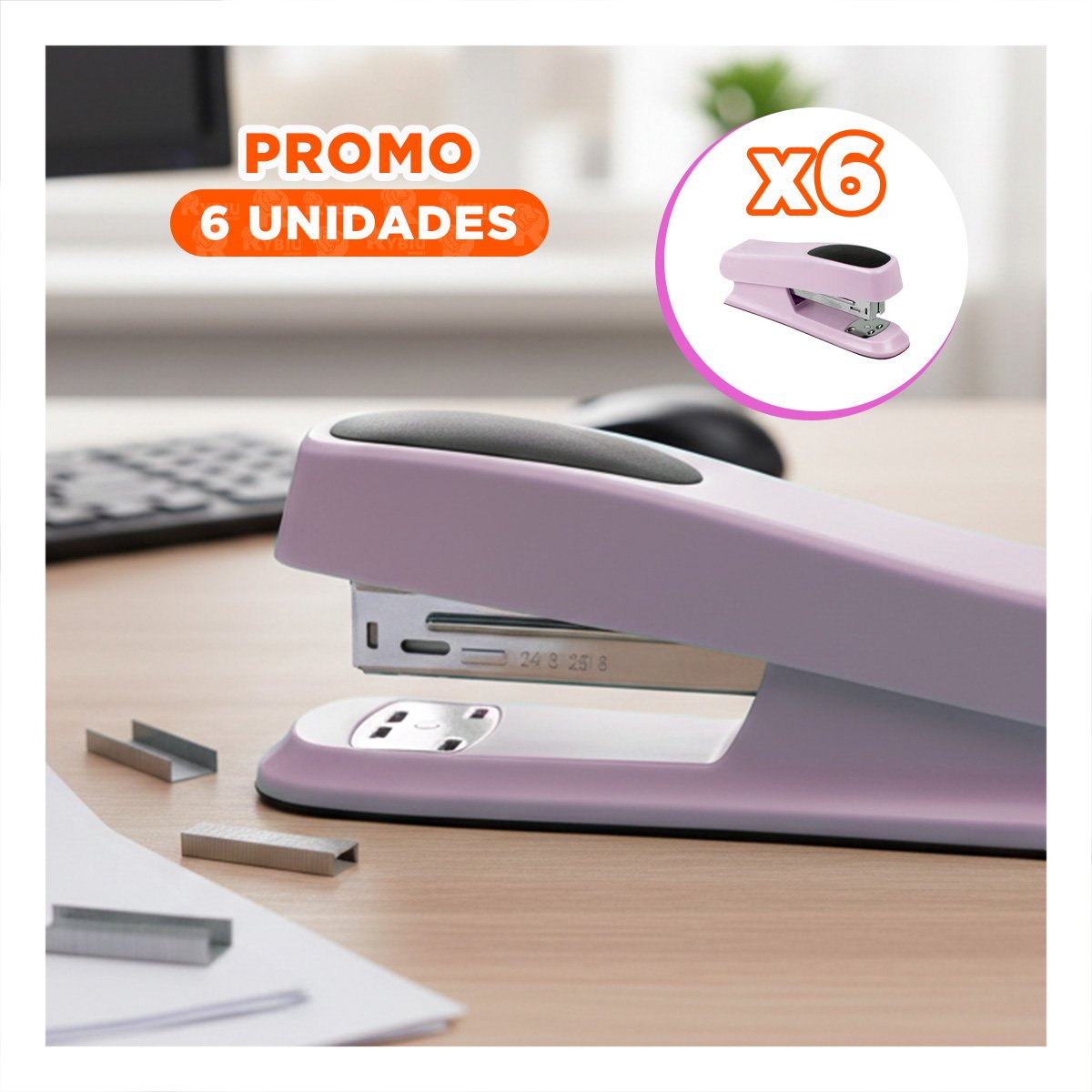 PACK6 ESCOLAR ROSADO BEBE PARA 35 HOJAS CUADERNOS DOCUMENTOS Y+REGALO STICKER - 1