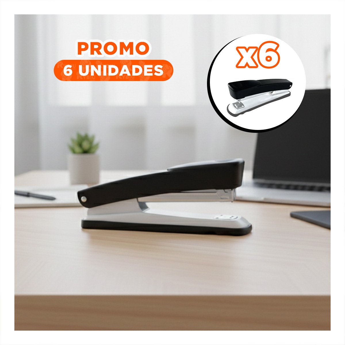 PACK6 ESCOLAR NEGRO PARA 35 HOJAS CUADERNOS DOCUMENTOS Y+REGALO STICKER - 1