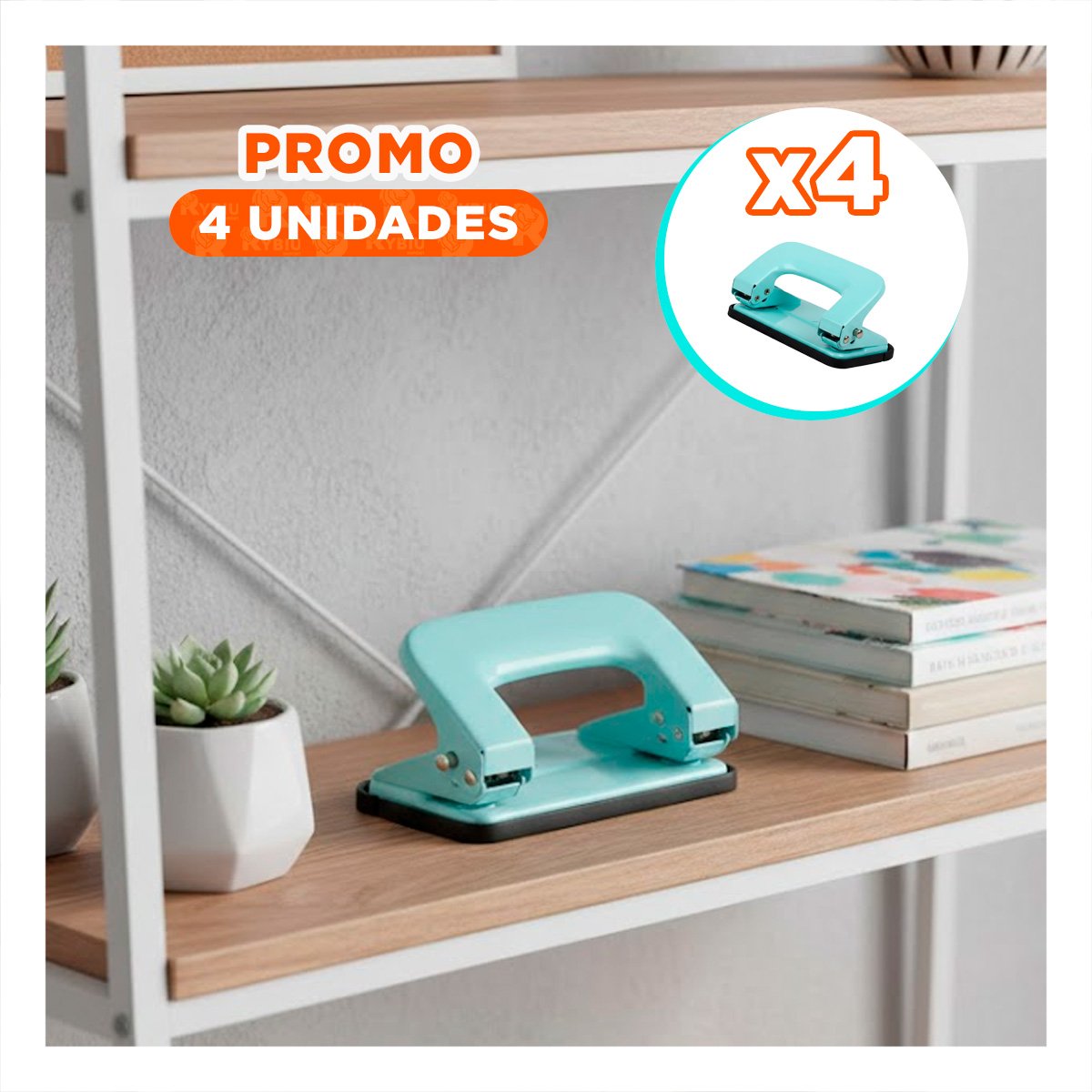 PACK4 LIGERO CELESTE BEBE PARA 11 HOJAS OFICINA - 1