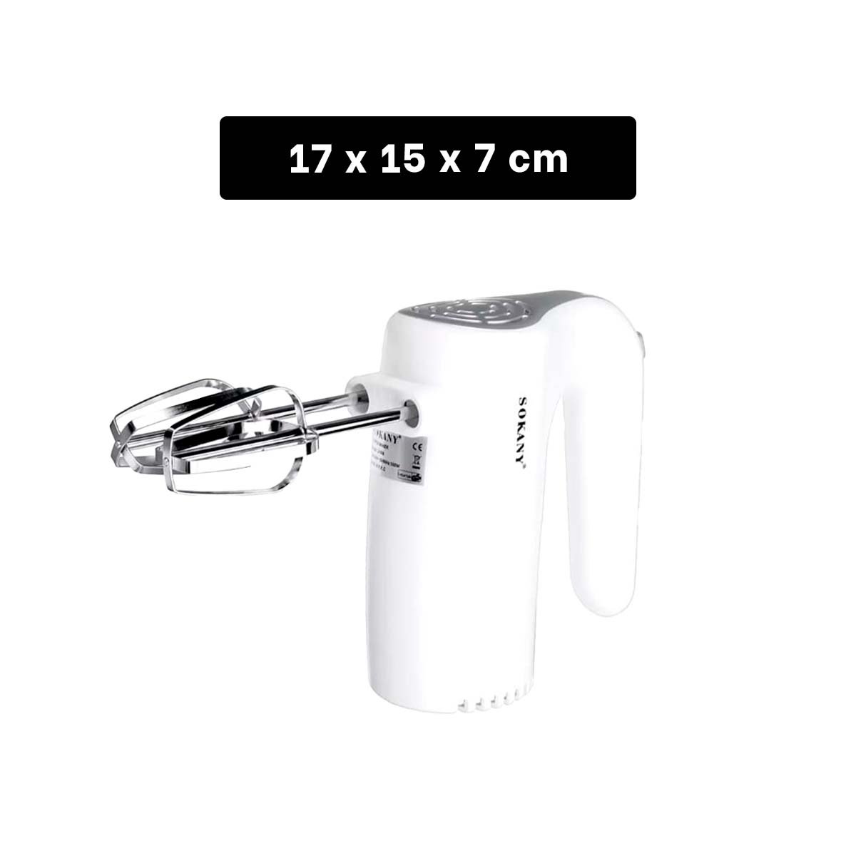 PACK2 MEZCLADORA ELECTRICA PORTATIL PARA COCINA HOGAR USO DIARIO Y+PAPEL REGALO - 4